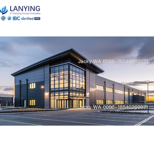 Atelier préfabriqué d'entrepôt logistique en acier Bâtiment industriel Bâtiment commercial Structure en acier Hangars d'avions en tissu - Product Image 6