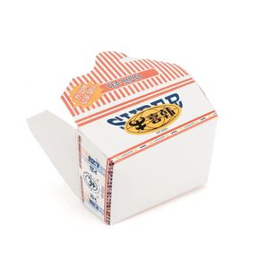 Cajas de Embalaje Ecológicas Desechables Personalizadas para Hamburguesas, Comida Rápida y Pollo Frito con Papeles Kraft para Llevar - Product Image 2