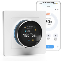 Termostato Hidrónico Inteligente WiFi BEOK para Sistema de Calefacción por Suelo Radiante