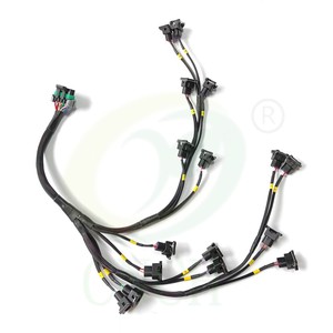 适用于Holley EFI V-8喷油器线束558-200连接器EV6 EV14 - Product Image 1