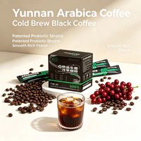 Café froid Mellow à base de souches probiotiques brevetées, sain, minceur, sans sucre, vente en gros, emballage personnalisé, livraison rapide