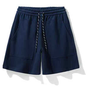 Pantalones Cortos de Verano para Hombre, Transpirables, de Poliéster, Estilo Casual, Largos hasta la Pantorrilla, con Cordón Ajustable y Bolsillos Grandes, Estilo Urbano Americano - Product Image 2