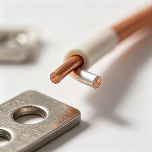Oscam Europe Ccam <span class=keywords><strong>8</strong></span> lignes, économique, câble toronné CCA, conducteur en alliage <span class=keywords><strong>cuivre</strong></span>-aluminium, norme internationale 205MPa - Product Image 1