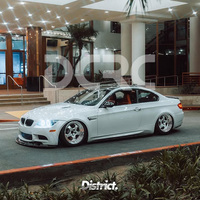 Pour BMW série 3 E92 lèvre avant en Fiber de carbone véritable \ diffuseur arrière \ rétroviseur \ becquet \ Kit de Modification de calandre avant