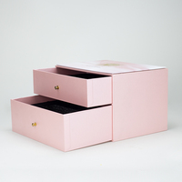Caja de Regalo de Lujo con Logotipo Personalizado, Caja Rígida Reciclada con Impresión UV y Estampado Dorado para Cosméticos y Joyería