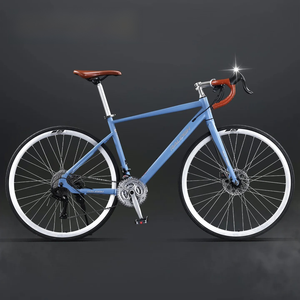 จักรยานเสือหมอบ Road Cycle Vlo Bike Fahrrad 27 สปีด น้ำหนักเบาพิเศษ แบบแฮนด์ดรอปบาร์ สำหรับผู้ใหญ่ ใช้เดินทางประจำวัน - Product Image 1