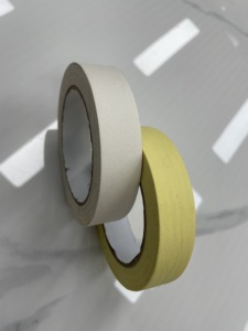 Ruban de masquage jaune adhésif simple face et papier crépon pour automobile - Product Image 3