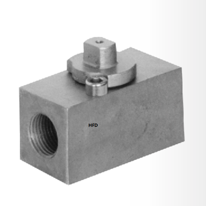 Vanne de Kontrol BSP G pour les machines mobiles hydrauliques Ventil KHB-G vanne à boisseau sphérique à haute pression - Product Image 1