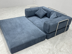 Canapé pliable <span class=keywords><strong>vintage</strong></span> confortable et compact pour <span class=keywords><strong>petit</strong></span> appartement, idéal pour le salon, <span class=keywords><strong>meuble</strong></span> moderne gain de place - Product Image 2