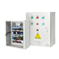 Boîtier de commande de ventilateur à double vitesse, interrupteur manuel/automatique, armoire de commande électrique pour système d'extraction