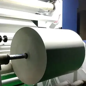 Rollo Jumbo de papel de liberación de silicona de vidrio de un solo o doble cara