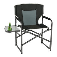 Chaise de plage pliante durable et extensible avec table, chaise de plage, chaise pliante, chaise de réalisateur d'extérieur en aluminium