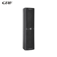 Eajax Professional 3-Inch High-End Audio Equipment ABS Altavoces de matriz de línea pasiva 8ohm