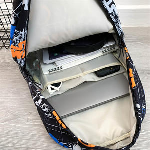 하이 퀄리티 학교 학생 배낭 최신 패션 힙합 낙서 가방 소년과 소녀를위한 십대 학교 가방 - Product Image 5