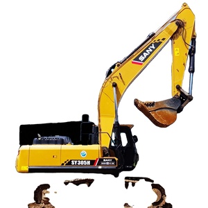 Mini-excavatrice Sany SY305H d'occasion économique de 5 tonnes, fabriquée en Chine, prête à l'emploi, système hydraulique d'origine, certifiée CE, avec brise-roche - Product Image 1