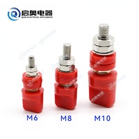Métal Banana Jack Thread Amplificateur de puissance Haut-parleur Connecteur Banana Plug Jack Socket Binding Post Terminal