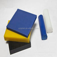 Feuille de plastique UHMWPE PE300 / PE500 / PE1000 Épaisseur 15 mm Matière vierge Haute résistance aux chocs de la machine Facile à traiter Prix d'usine