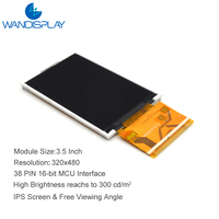Portrait 3.5 pouces 320X480 Tft Ili9488 Ips Lcd Module Tft Lcd Panneau