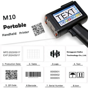 Cầm tay máy in phun in lõm và lồi Bề mặt túi Sản xuất ngày lô số QR mã hóa máy - Product Image 6