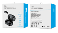 Écouteurs et casque sans fil bluetooth TWS de Type C T13 pour adultes (livraison locale pour le brésil)