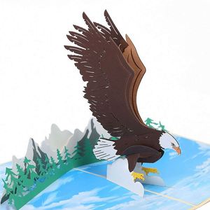 Carte Pop-up 3D en Papier Sculpté Ailes de Dapeng, Cadeau Créatif Universel pour la Fête des Enseignants - Product Image 1