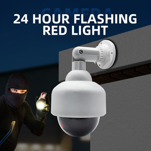 Manufacturer Outdoor Waterproof <strong>Security</strong> Simulated <strong>Fake</strong> <strong>Camera</strong> CCTV Decoy Analog Dummy <strong>Camera</strong> with Blinking Flashing LED Light - Product Image 4