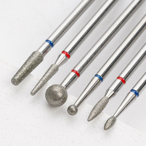 Đầu mài móng kim cương chất lượng cao bán chạy nhất 3/32 inch, làm sạch lớp biểu bì, dụng cụ làm móng xoay, mũi khoan Nga, dụng cụ mài móng - Product Image 1