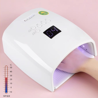Lampe à ongles UV LED professionnelle sans fil personnalisée 66W à séchage rapide 33 LED avec capteur automatique portable pour usage domestique et en salon - OEM Privé