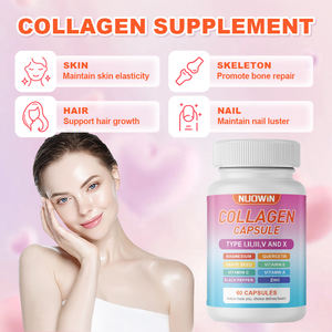 Collageen Marin En Poudre Glutathion Capsules Whitening Supplement Claircissant Huid Glutathion D Verhelderende Hulp - Product Image 3