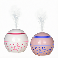 Humidificateur ultrasonique portable mini 200 ml le plus vendu avec aromathérapie, 7 couleurs LED, pour usage extérieur et en voiture
