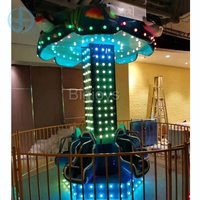 Nouveau design mini tours rotatifs pour enfants mini tours de chute parc d'attractions foire à vendre mini tours rotatifs
