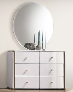 NOVA Ensemble de <span class=keywords><strong>chambre</strong></span> à coucher rembourré blanc 5 pièces <span class=keywords><strong>Chambre</strong></span> A Coucher Plate-forme complète <span class=keywords><strong>adulte</strong></span> Ensemble de meubles de suite pour <span class=keywords><strong>chambre</strong></span> à coucher - Product Image 5