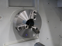 Tour CNC horizontal robuste CK6180F à grand alésage de broche