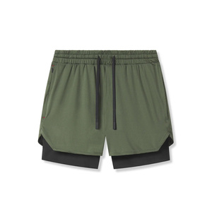 Pantalones Cortos Casuales de Estilo Deportivo, Corte Holgado, Mezcla de Poliéster que Absorbe la Humedad, Diseño Cómodo para Hombre, Uso Diario en el Gimnasio y en la Calle - Product Image 6