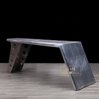 Table d'aile, bureau d'avion, Vintage, industriel