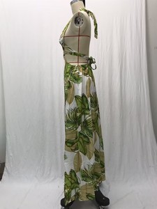 Vestidos Casuales Largos con Estampado Clásico y Dobladillo Grande, Diseño Original de Fabricante, Moda Femenina - Product Image 4