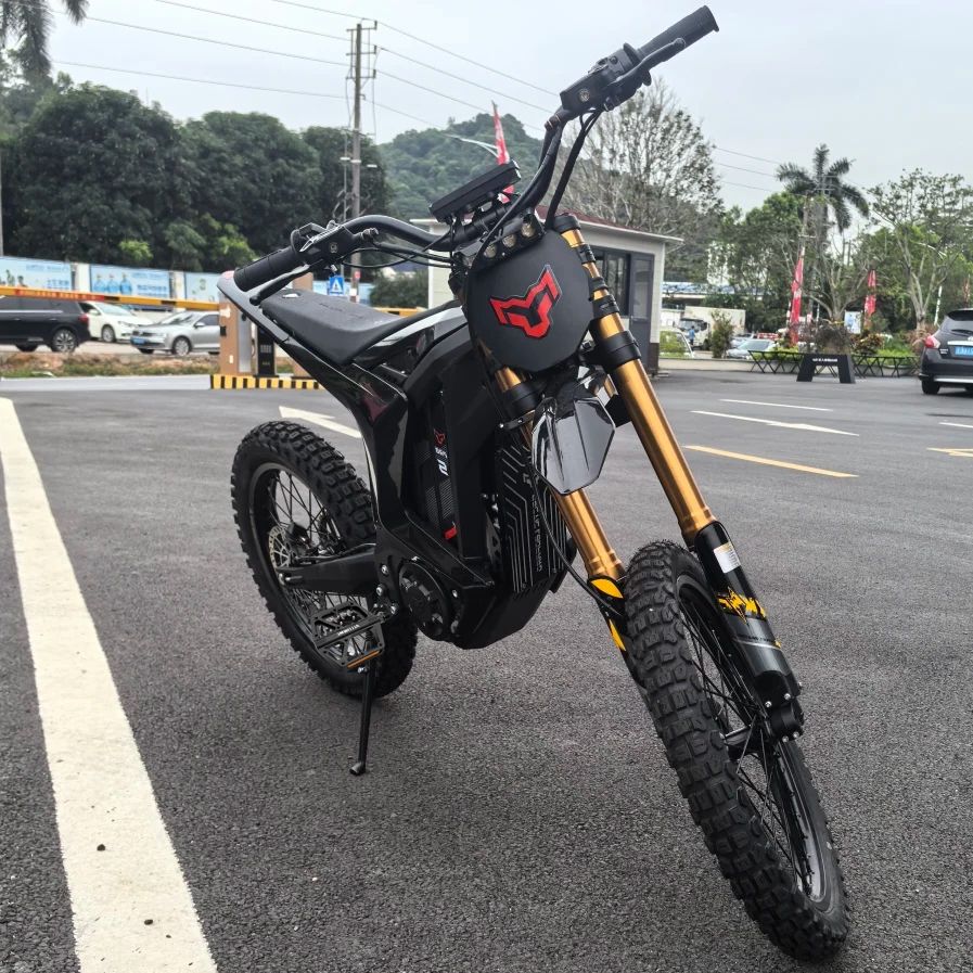 Prix surprise Moto électrique tout-terrain 72V 20000 puissante Léopard Arctique Léopard Nuageux Xe Pro Vélo électrique de route pour le plaisir