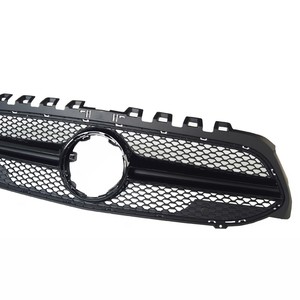 Mercedes-Benz A-Class W177 2019-2023 GT Starry Sky Single Bar Front Grille ABS Plastic Bumper Retrofit Upgrade - Product Image 2