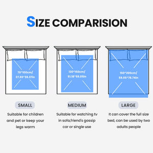 Mantas Personalizadas con Logotipo, Nombre o Texto, Mantas Personalizadas para Cama o Sofá, Mantas Estampadas con Logotipo, MOQ Bajo - Product Image 4