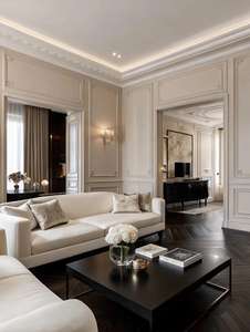 Villa Living Room Showcase Design <b>Wood</b> Living Room Furniture Showcase Apartments & Hotels <b>Cabinet</b> Living Room Wall Showcase - Product Image 2