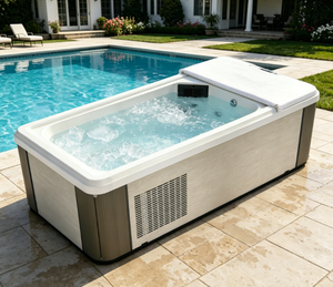 Advanced All In One Ice Bath With Integrated Cooling Filtration <b>System</b> Recovery Therapy - Product Image 1