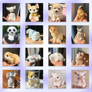 ของเล่นบีบ TPR รูปทรงตัวอ่อนสีขาวแบบไบโอมิเมติก - ของเล่นบีบทำมือเพื่อคลายเครียดและปรับแต่งได้ - Product Image 5