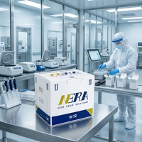 Boîte de refroidissement réutilisable NERA Série M pour échantillons de salive – Chaîne du froid économique pour l'expédition de RNA/DNA et la logistique de la recherche clinique
