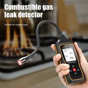 दहनशील गैस डिटेक्टर प्रोपेन को हेक्साएन मीथेन रिसाव सूचक प्राकृतिक गैस माप अलार्म के साथ 0-100% लीटर - Product Image 6