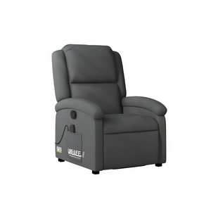 Silla de masaje reclinable WNCLEE gris oscuro, masaje de cuerpo completo, con enchufe, para uso doméstico - Product Image 1