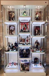 Vitrine de figurines en <span class=keywords><strong>bois</strong></span> avec verre trempé pour magasin de détail - Product Image 3
