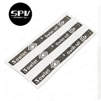 Étiquettes adhésives en papier intelligent d'autocollant de puce RFID UHF imprimables de code à barres de prix bas pour la gestion d'entrepôt de logistique de livre de bibliothèque