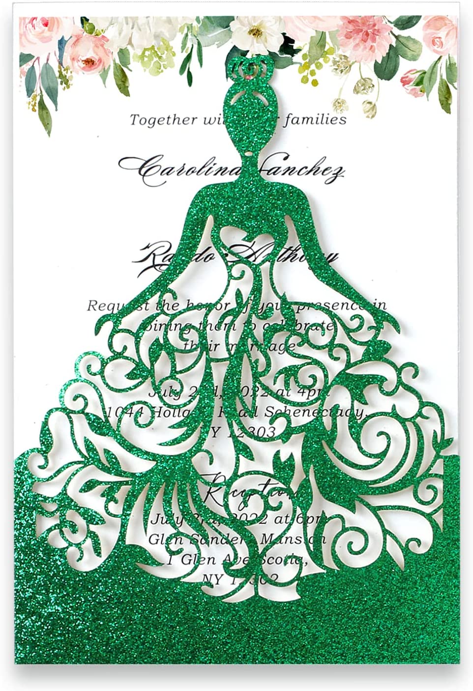 Paillettes vert