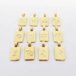 Leo Roestvrij Staal Dierenriem Sieraden Zodiac Teken Ketting Leo Verjaardagscadeaus Voor Vrouwen Leo Ketting