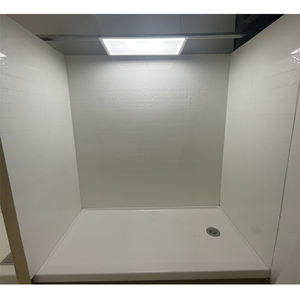 Surround <span class=keywords><strong>de</strong></span> douche en marbre coulé durable <span class=keywords><strong>de</strong></span> 4 "x 15"-Idéal pour la rénovation <span class=keywords><strong>de</strong></span> la <span class=keywords><strong>salle</strong></span> <span class=keywords><strong>de</strong></span> <span class=keywords><strong>bain</strong></span> - Product Image 5